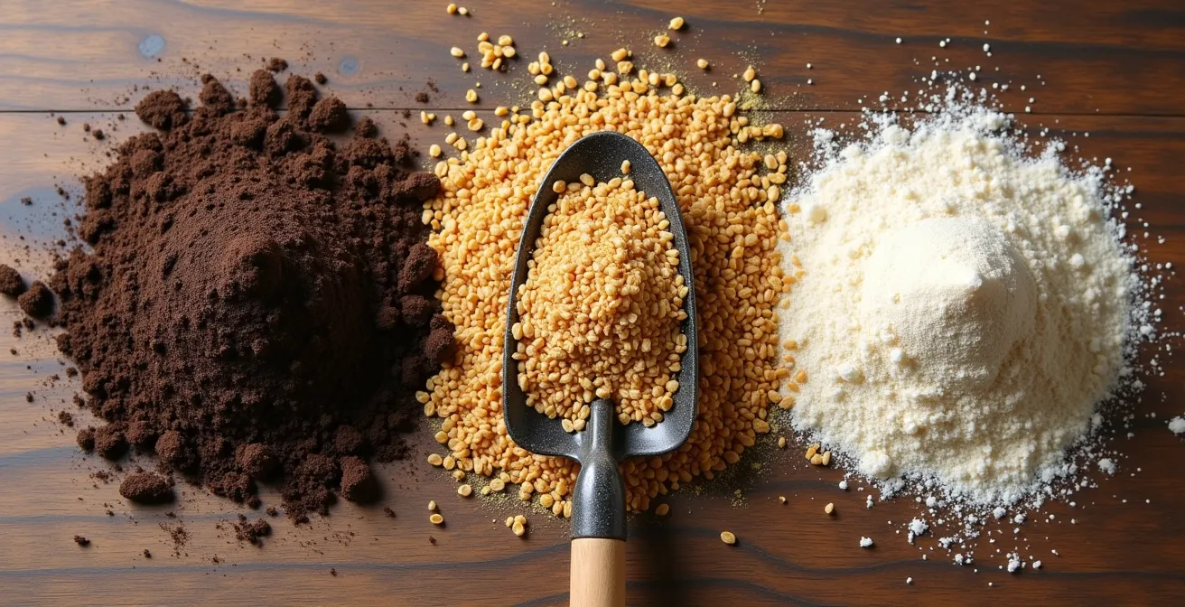 Processo di rivitalizzazione del terriccio esausto con ammendanti naturali